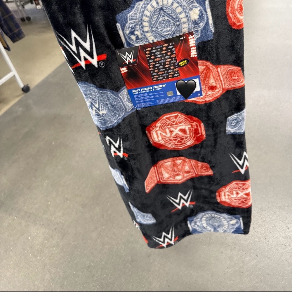 WWE Throw Blanket